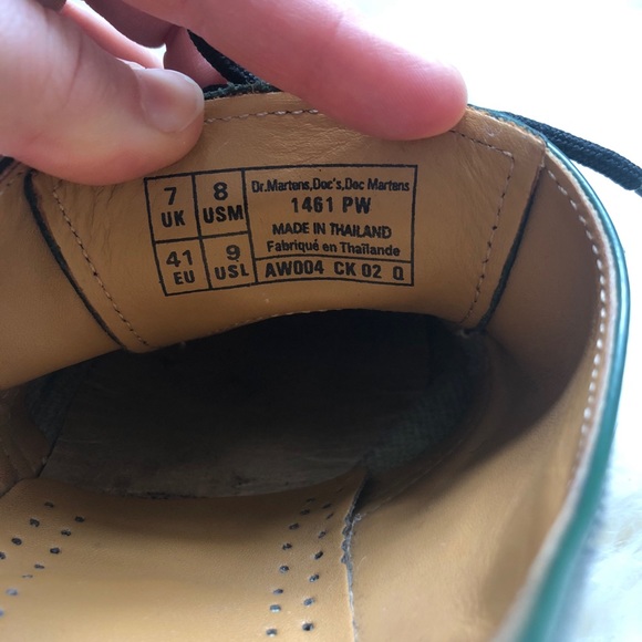 Emerald Green ~original~ Dr. Martens - Picture 3 of 4